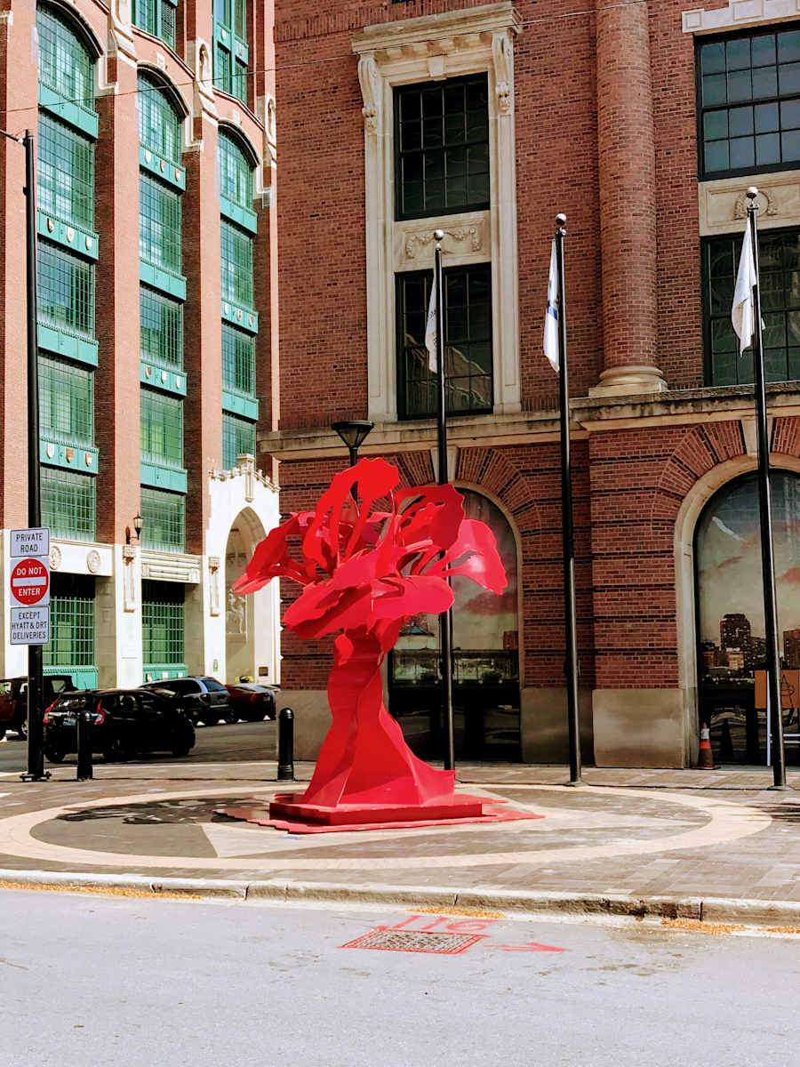 Summer Tree by Ruth Aizuss Migdal 