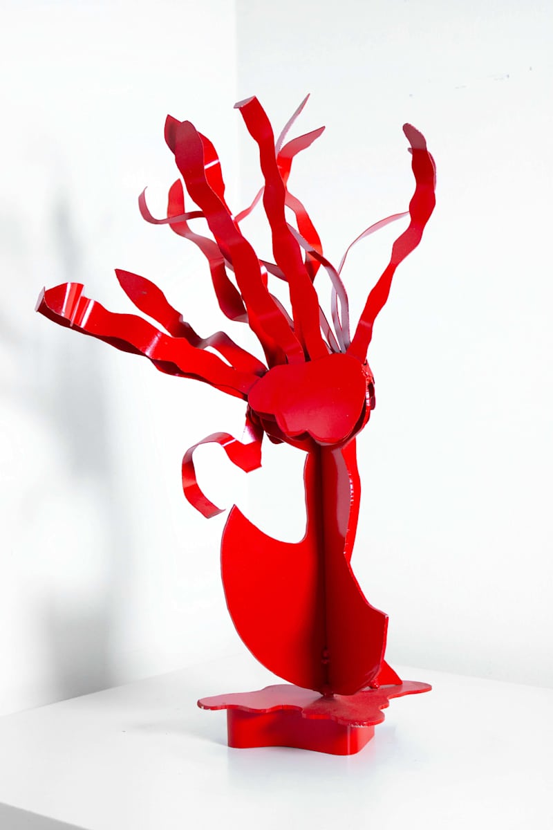 Maquette Red Tree Uprising by Ruth Aizuss Migdal, Image 1.