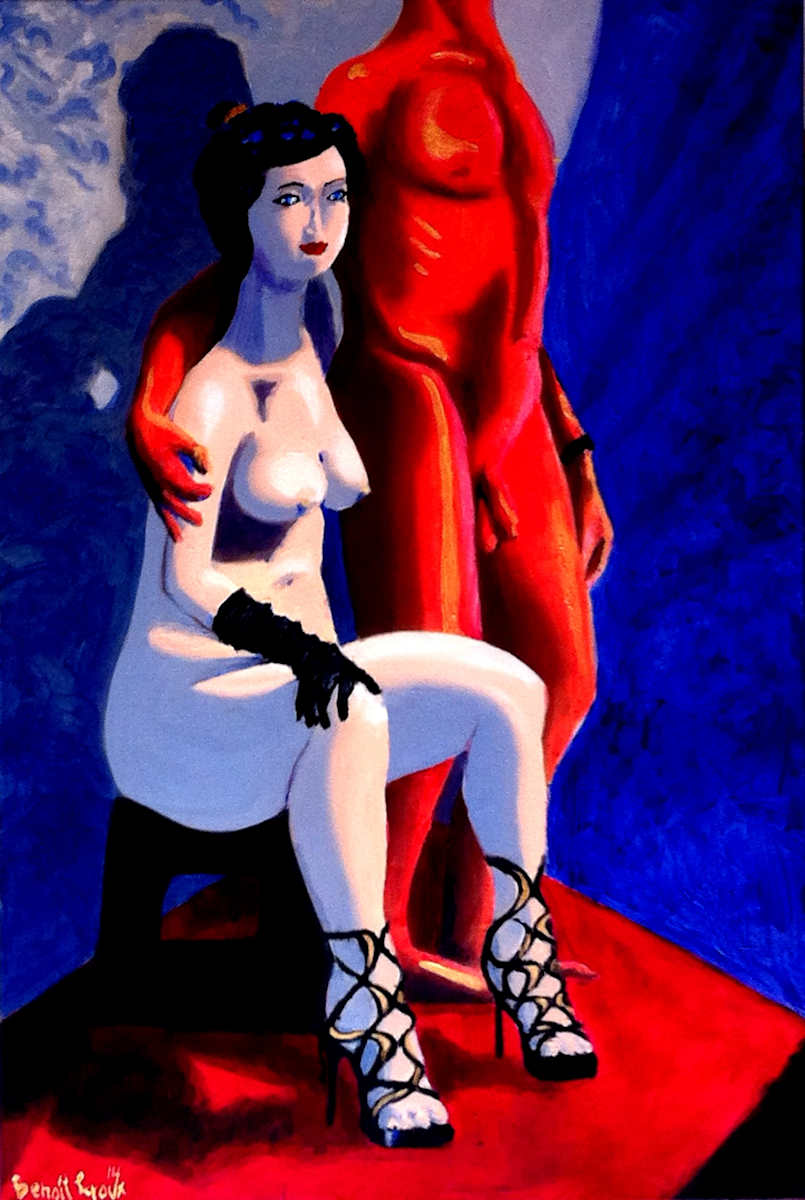 L'homme rouge et la femme blanche by benoit leroux 