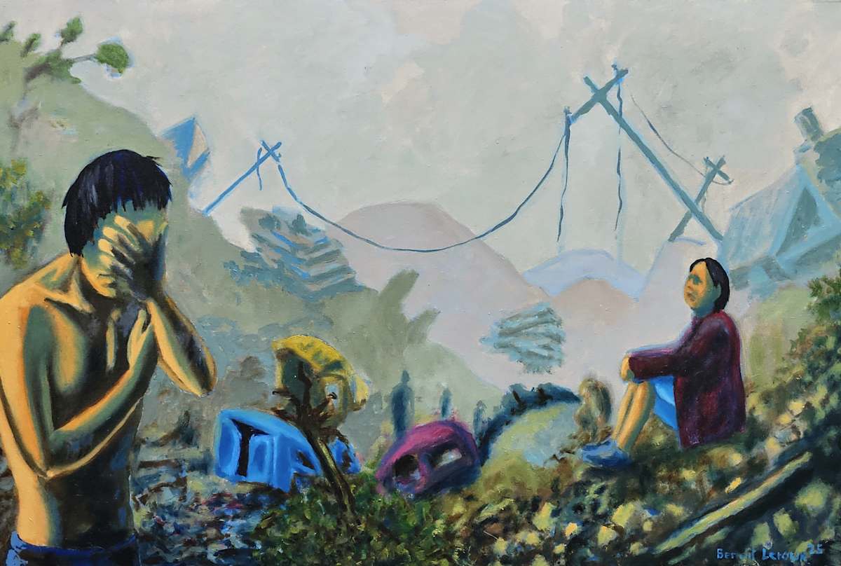 Earthquake by benoit leroux 