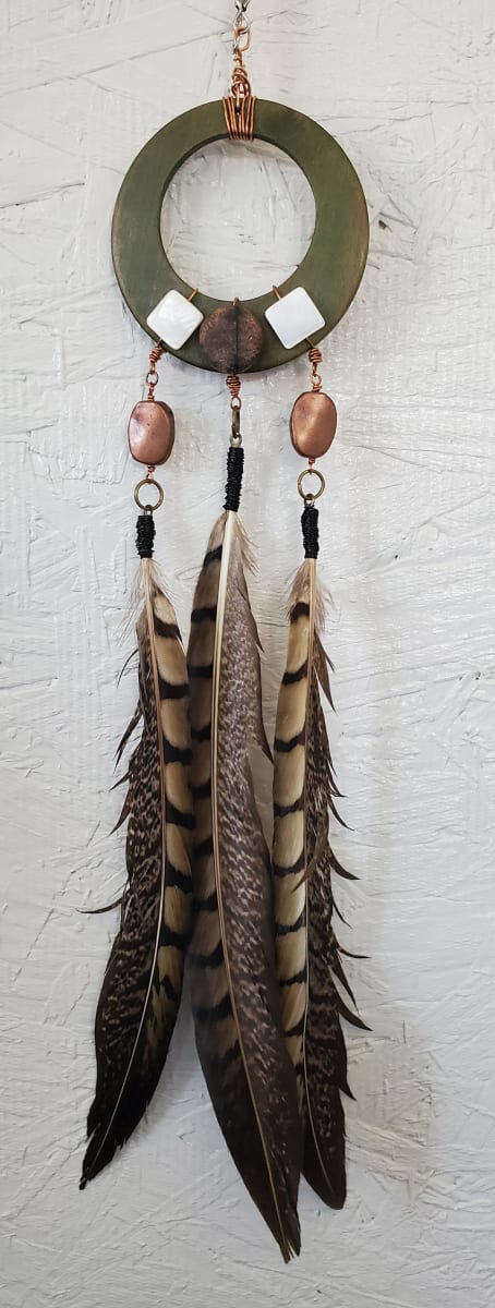 Horse Feather Spirit-Catcher by Hayley Kathleen Burton 