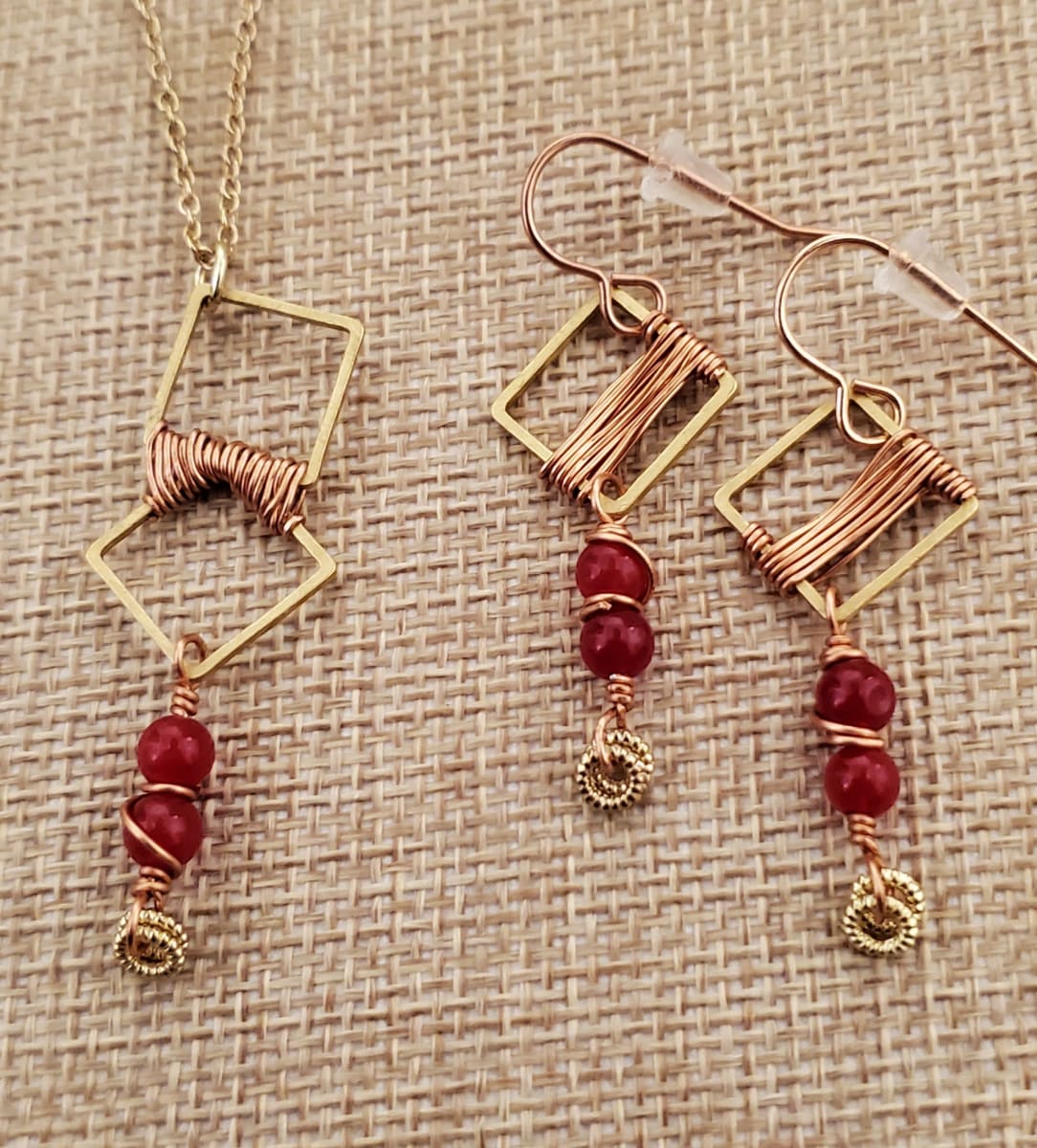 Vintage Berries & Gold by Hayley Kathleen Burton 