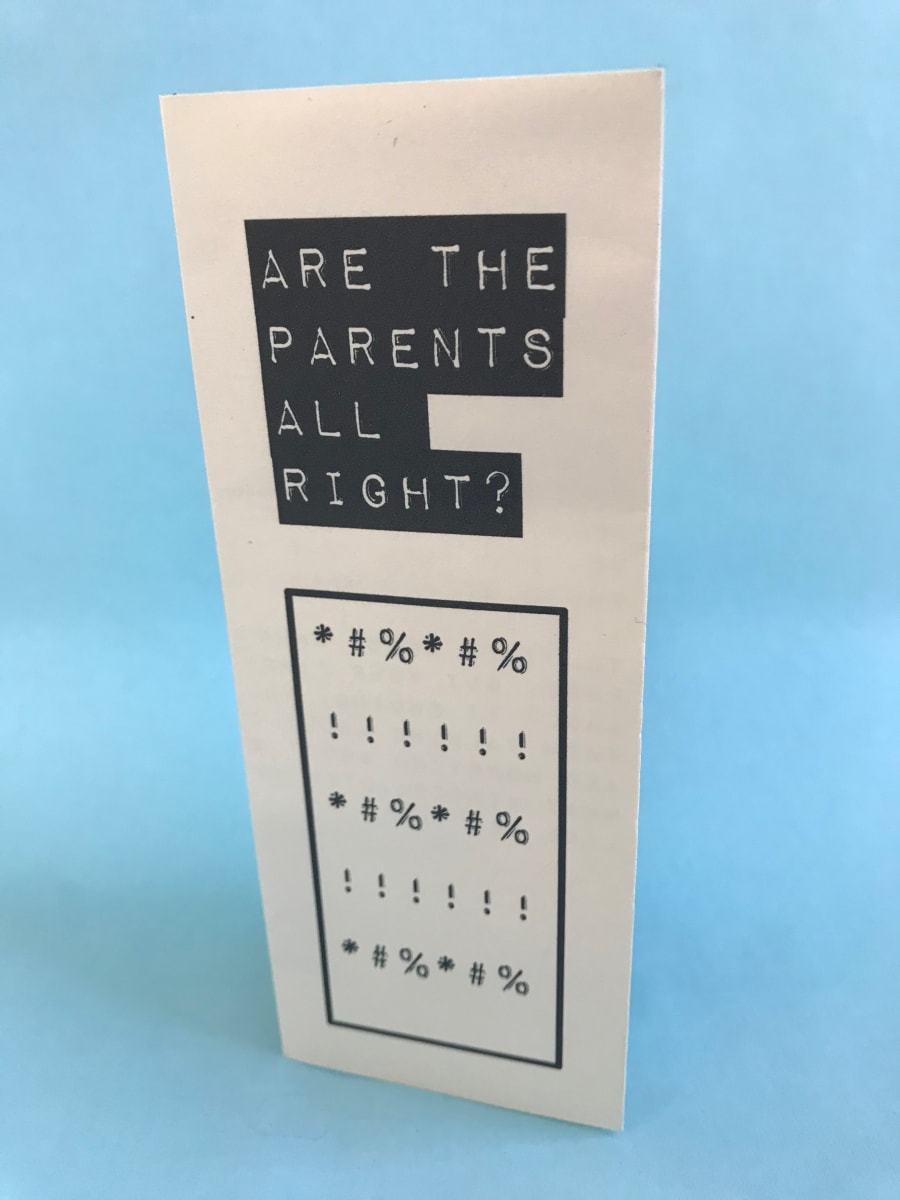 Are the Parents All Right? by Nikki Thompson 