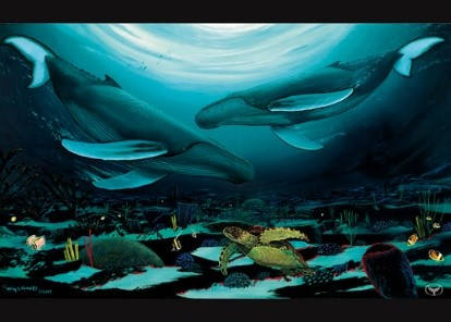 "Humpback Dance" by Robert Wyland, Image 16.