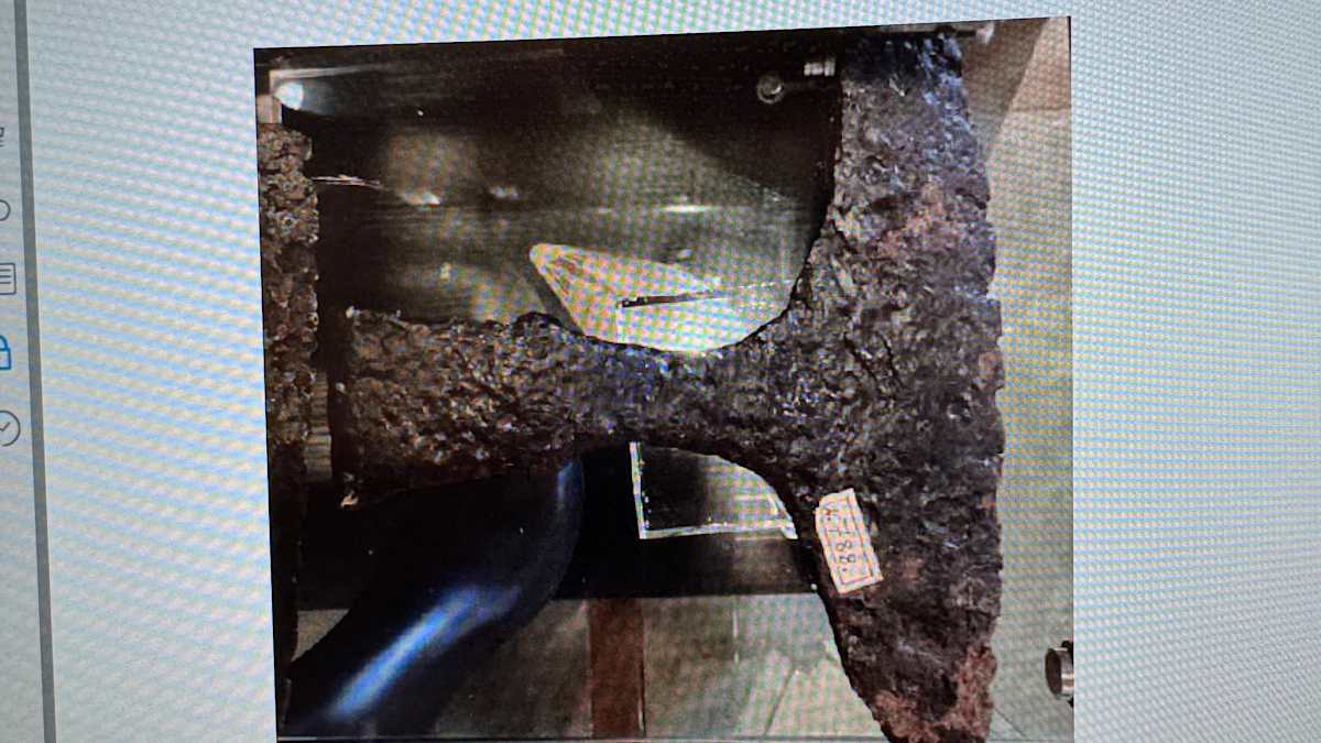 Medieval Iron Head, Image 3.