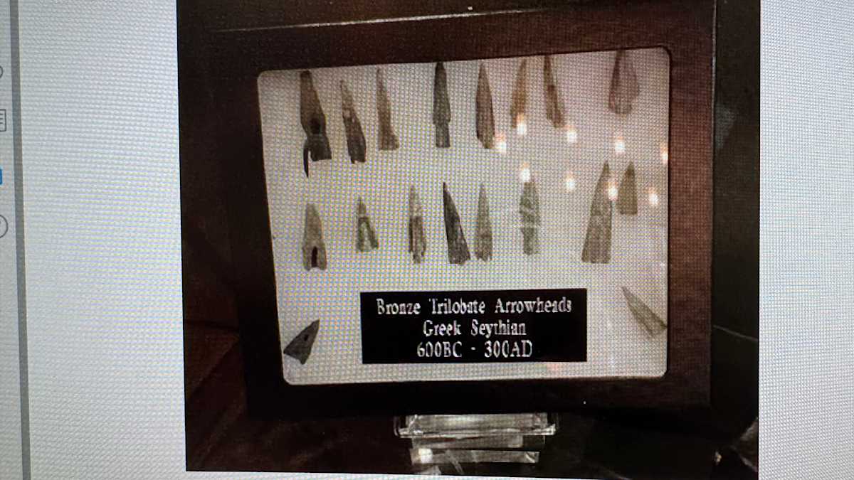 Bronze Scythian Arrowheads, Image 5.