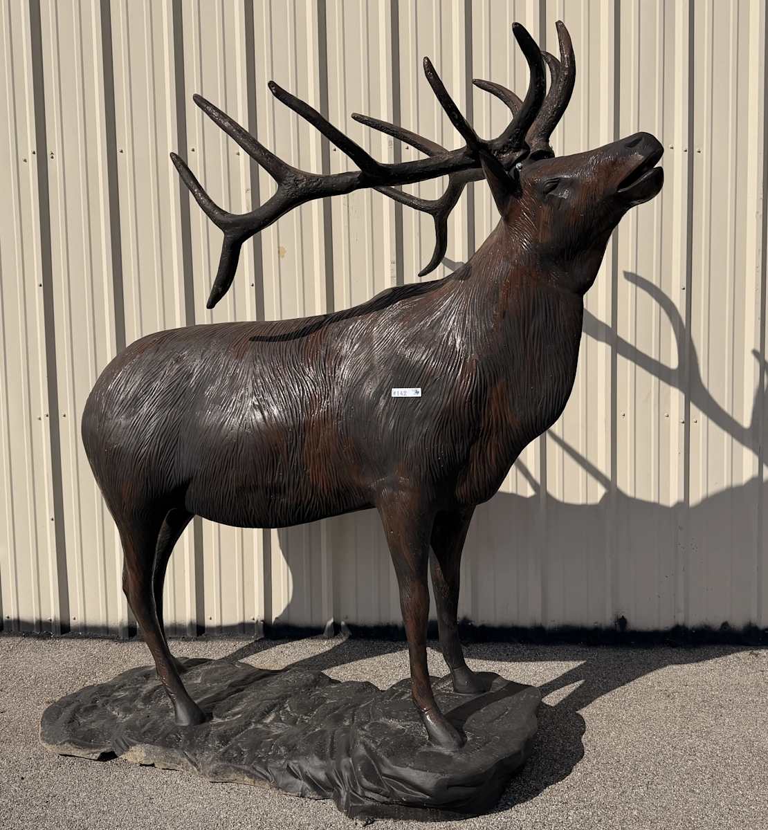 Life Size bronze Stag, Image 8.
