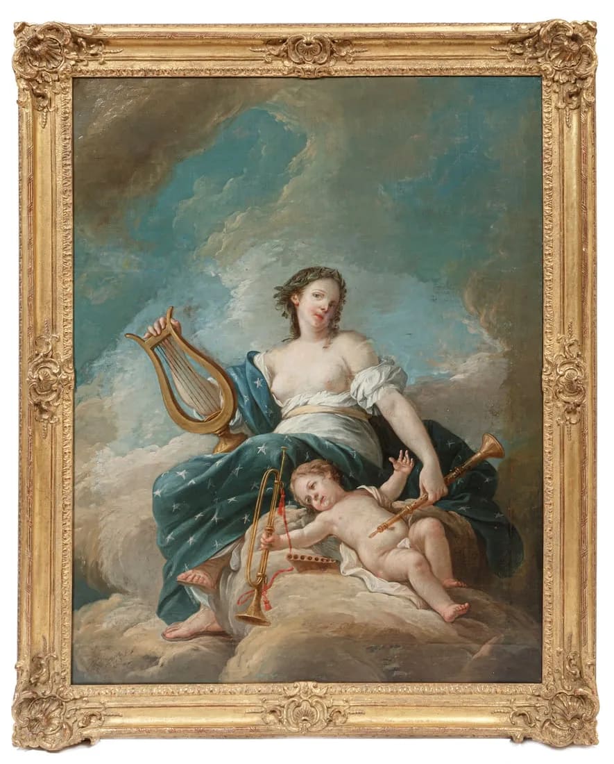 “The Personification of Music” by Philippe De La Salle, Image 1.