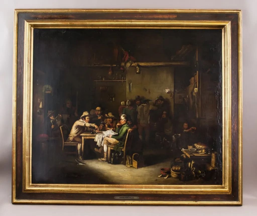 “Afternoon at the Scottish Inn” by Alexander Frasier, Alexander Fraser 