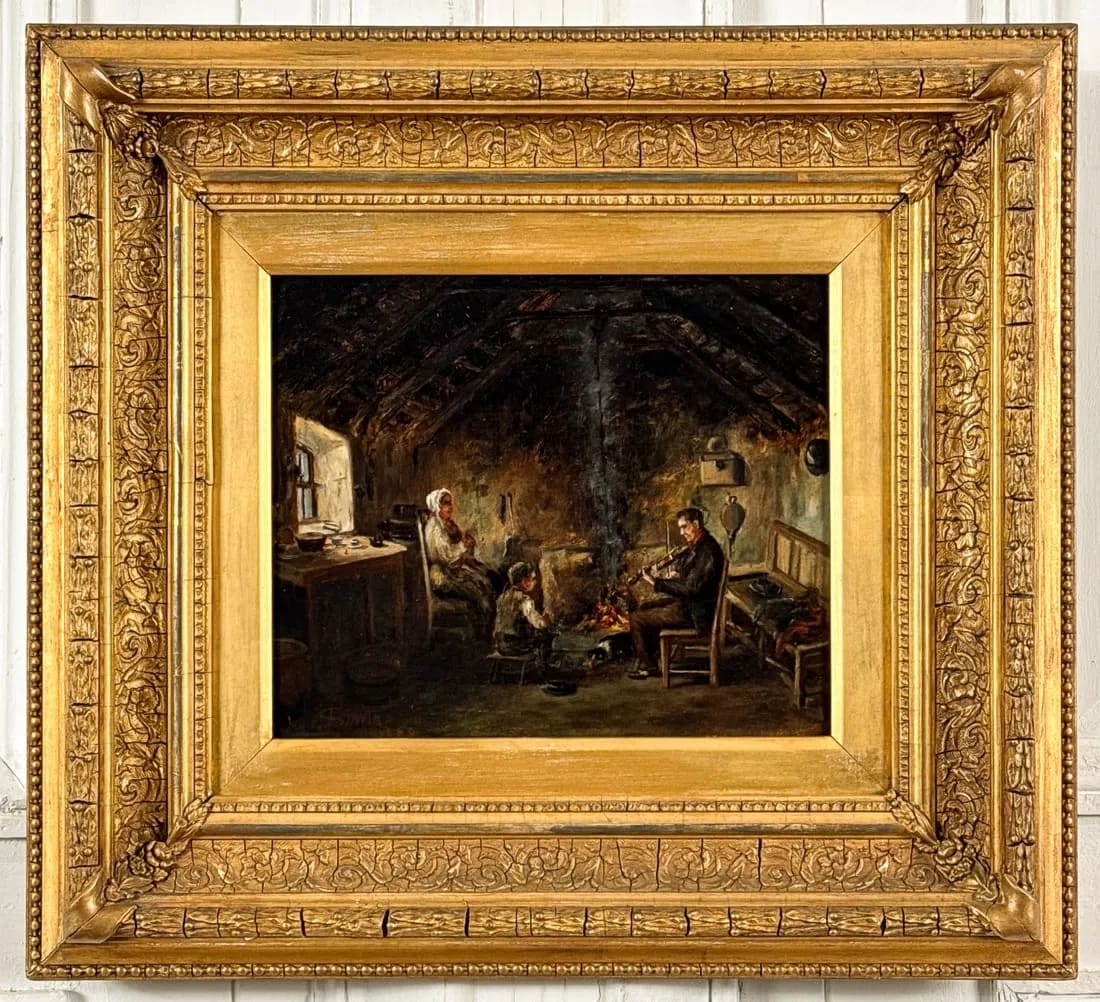“Family Fireside” by T Smith 