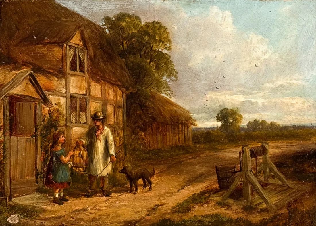 “The Girl and the Gamekeeper”, Image 1.