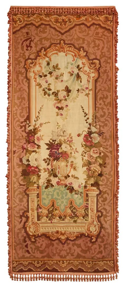 French Belle Epoque Aubusson Tapestry, Image 1.