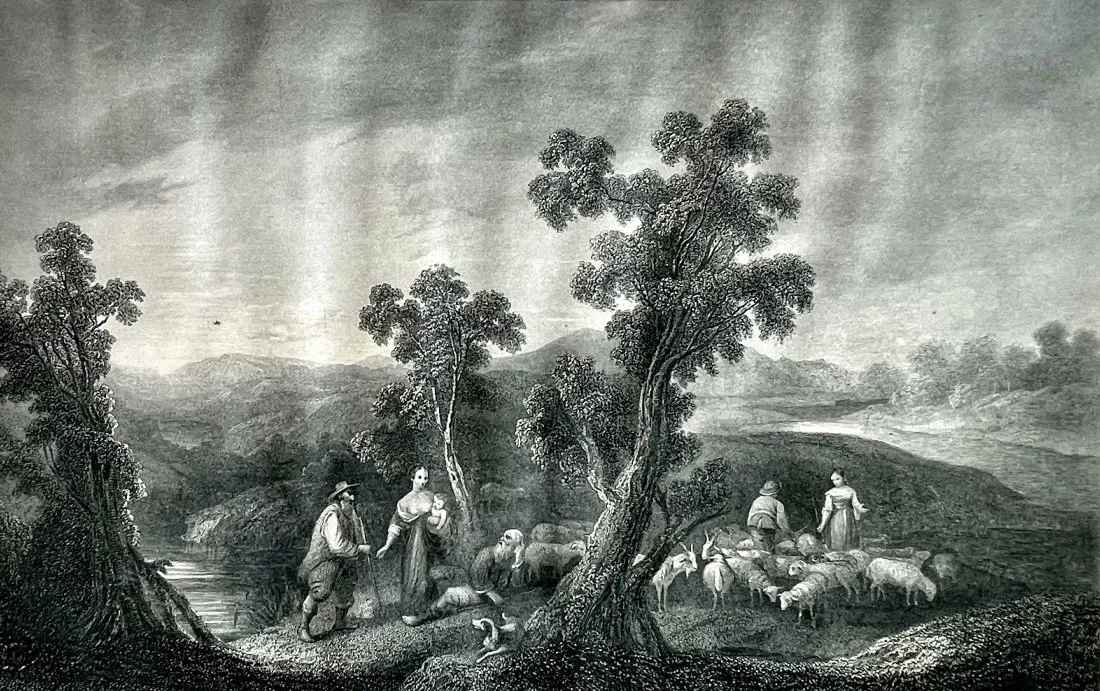 “ Jacob and Laban” by Bartolomé Esteban Murillo, Image 1.