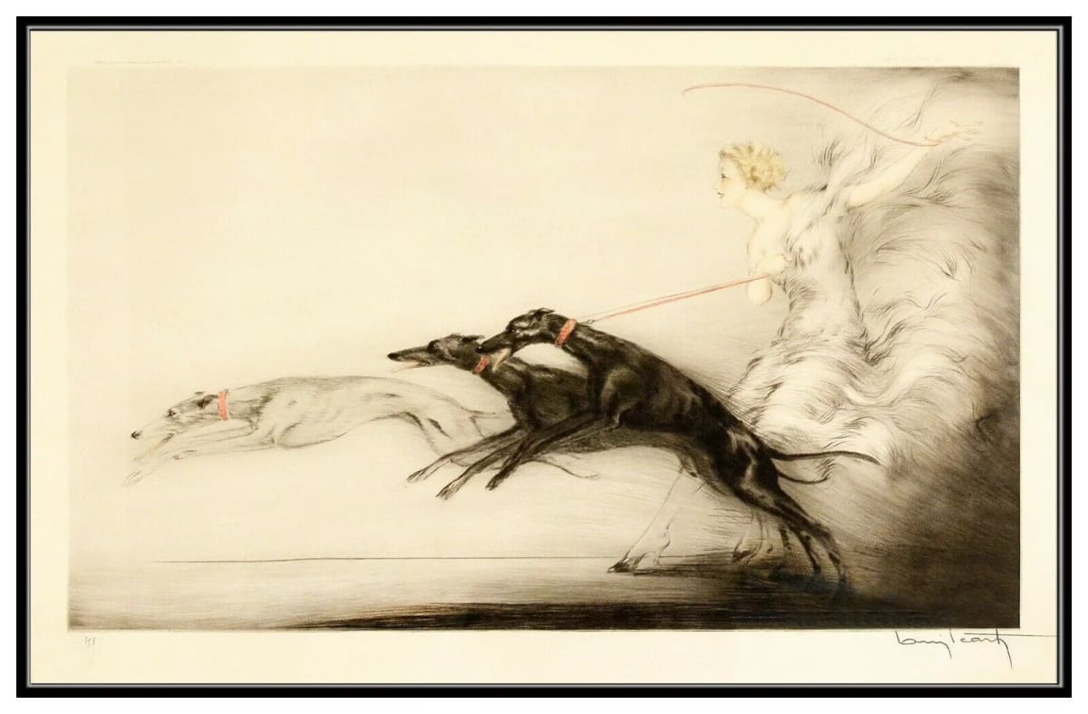 “Speed” by Louis Icart 