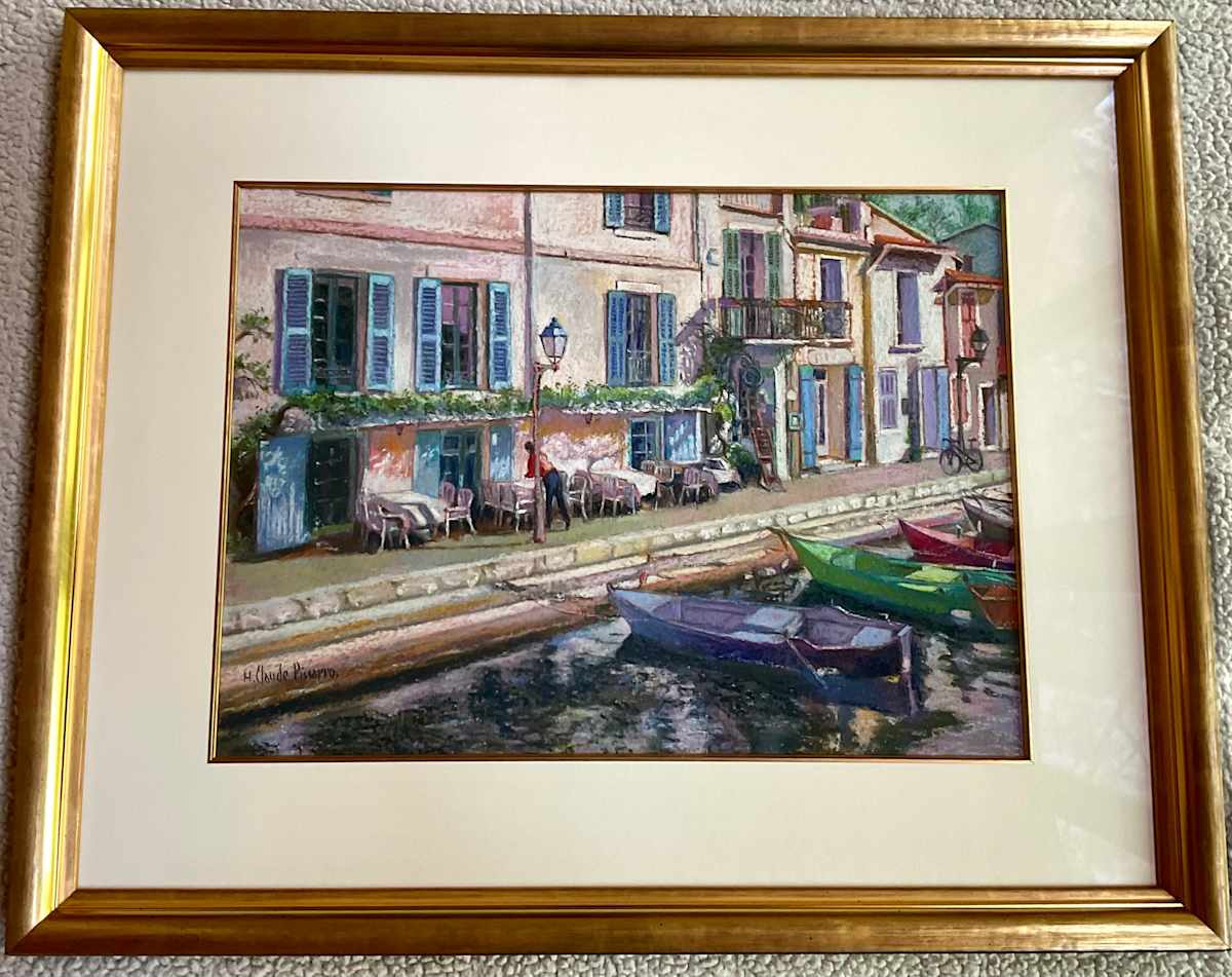 "Tot Matin, La Terrasse" by Hugues Claude Pissarro 