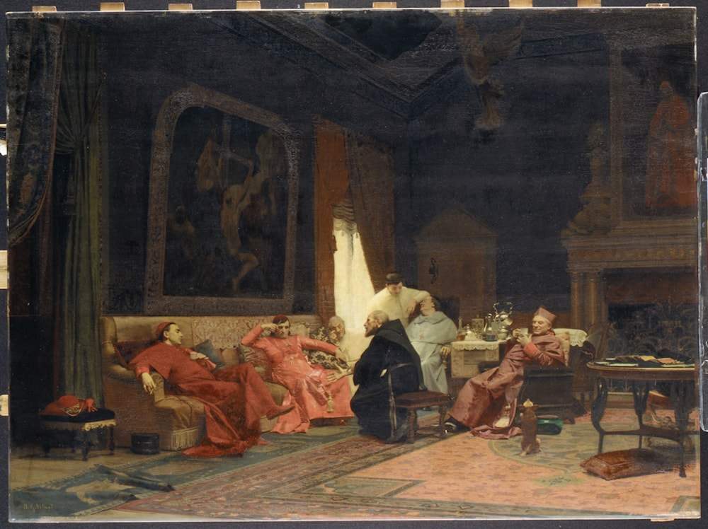 “Le Recit Du Missionnaire” “The Missionary’s Adventures” by Grave Bar Varin, Jehan Georges Vibert 