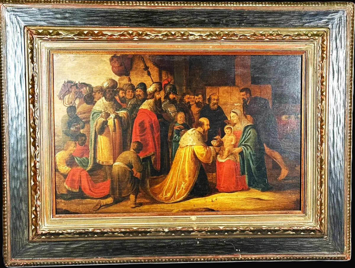 ADORATION OF THE MAGI by Flemish School, Franz Francken 