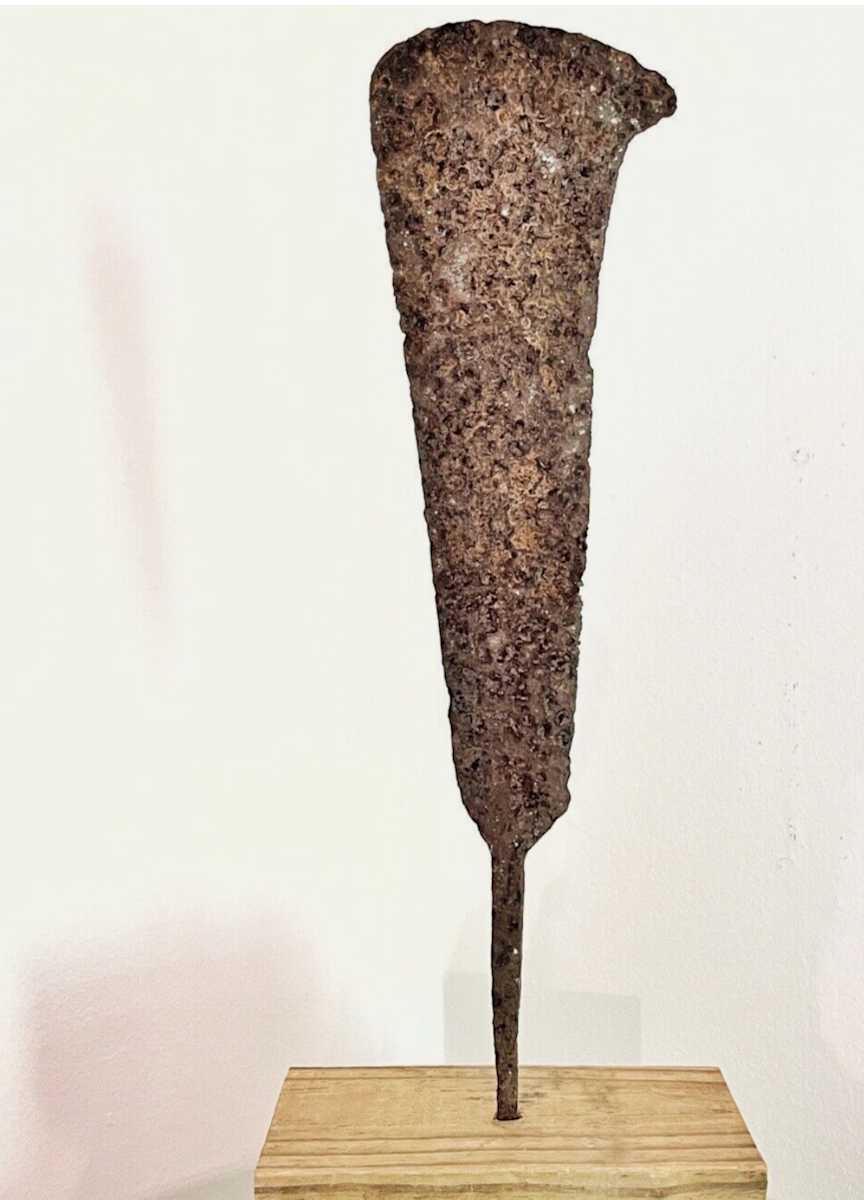 Medieval European Iron Battle Weapon Blade 