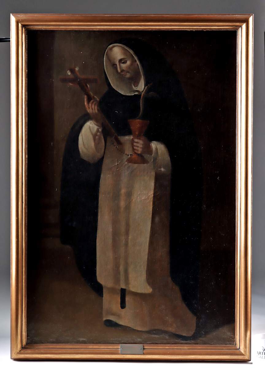 “San Luis Beltran” by Joseph Garcia (also Jose Garcia el Hidalgo, Jose Garcia Hidalgo, Josef Garcia Hidalgo - Villena, Spain 1646 - San Felipe, Chile 1719) 