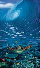 "Turtle Time" by Robert Wyland 