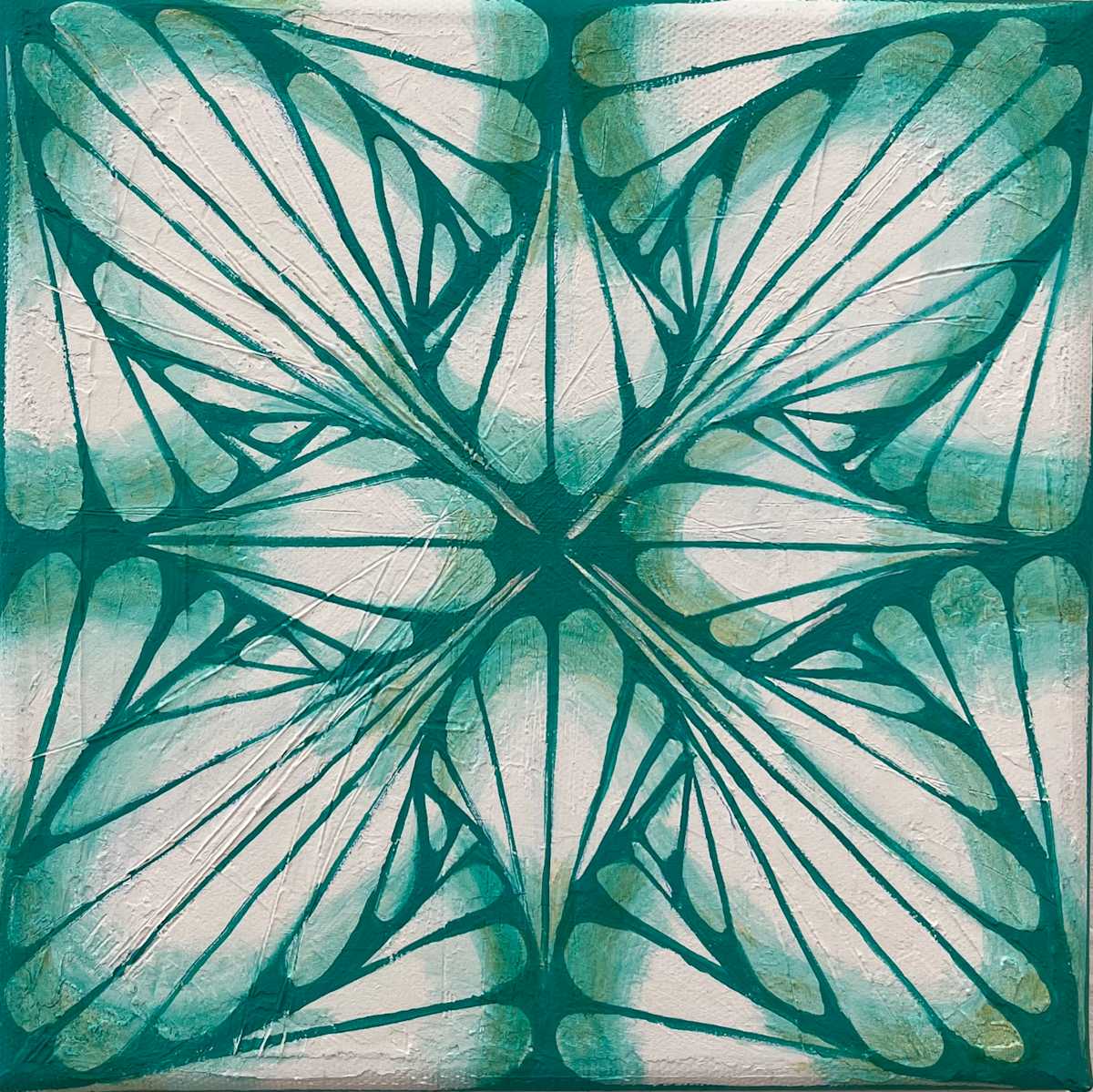 Kaleido - Cobalt Teal Blue by Francesca Sganzerla, Image 1.