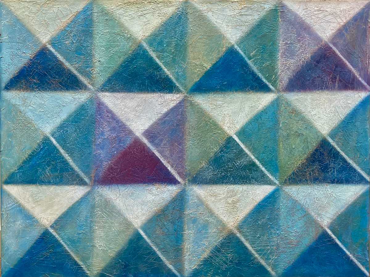 Diamond Composition - Blue by Francesca Sganzerla, Image 2.