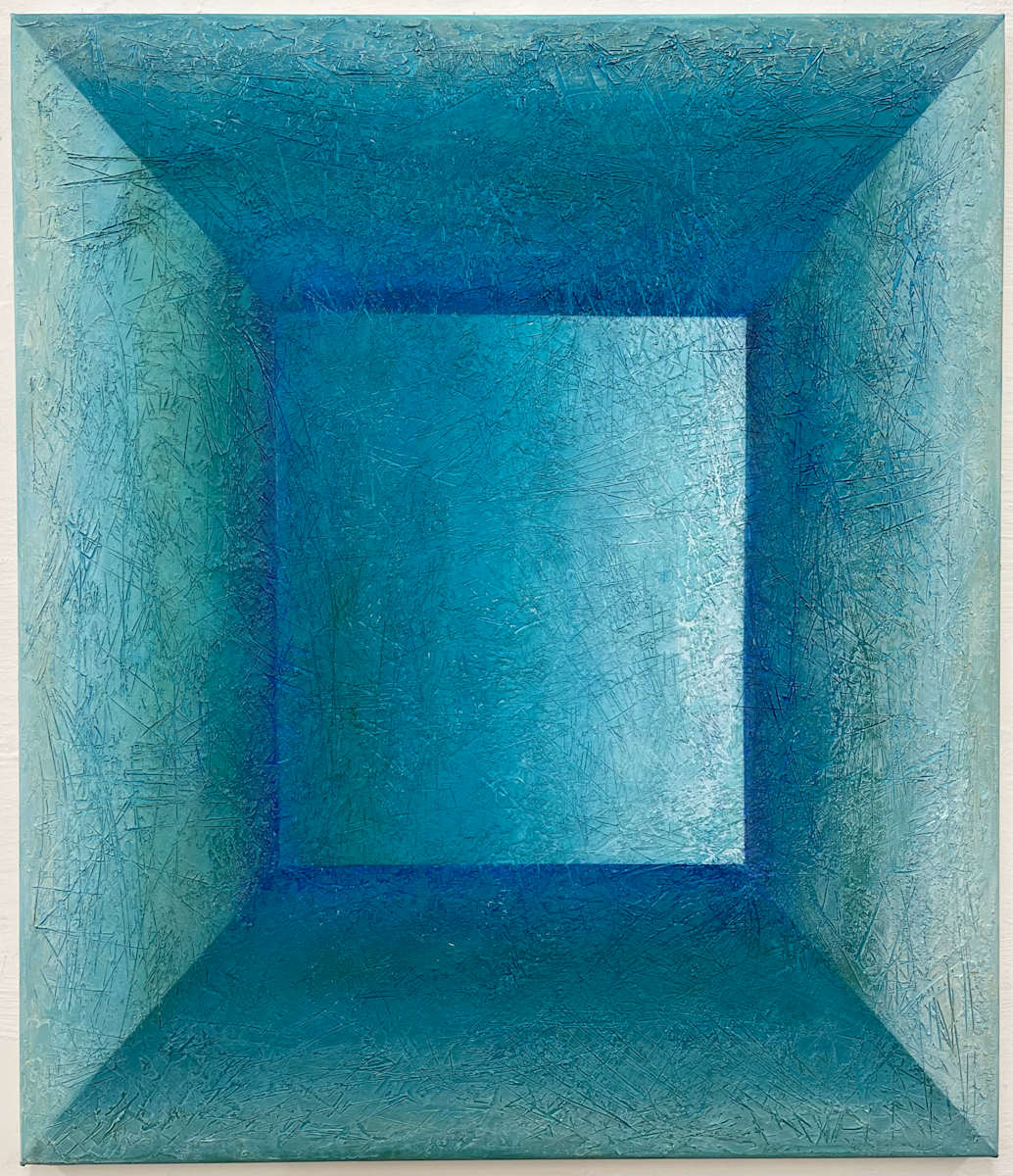Empty Room - Turquoise Blue by Francesca Sganzerla, Image 3.