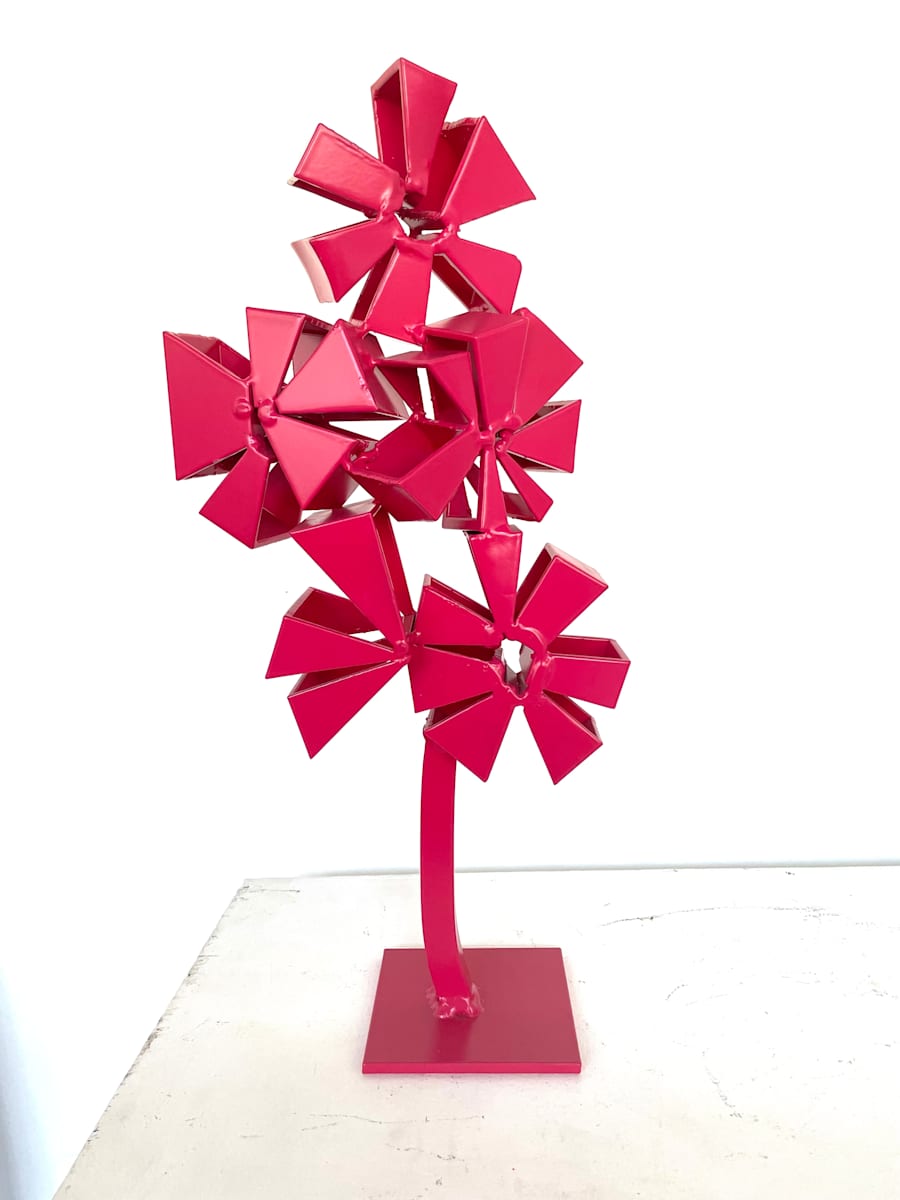 pinwheel sculpture by Vivien  Collens 