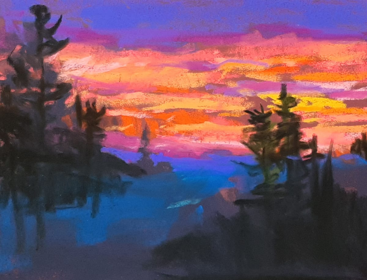 Brilliant Sunrise This Morning by Nanci Cook, PAC, Image 1.