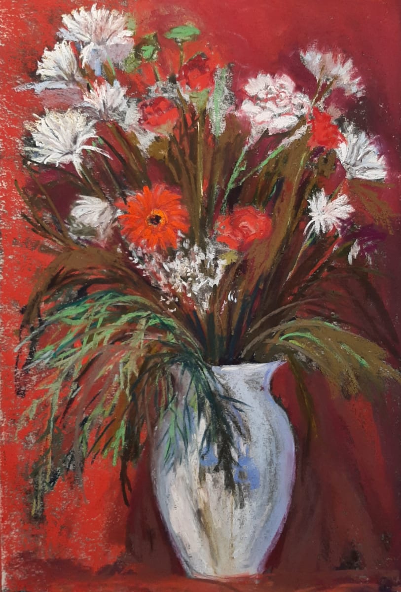 Red Winter Bouquet by Nanci Cook, PAC, Image 1.