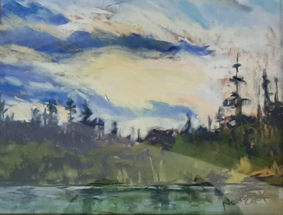Heather's Sunset View by Nanci Cook 