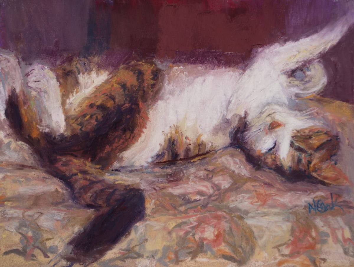 Twisty Cat Nap by Nanci Cook 