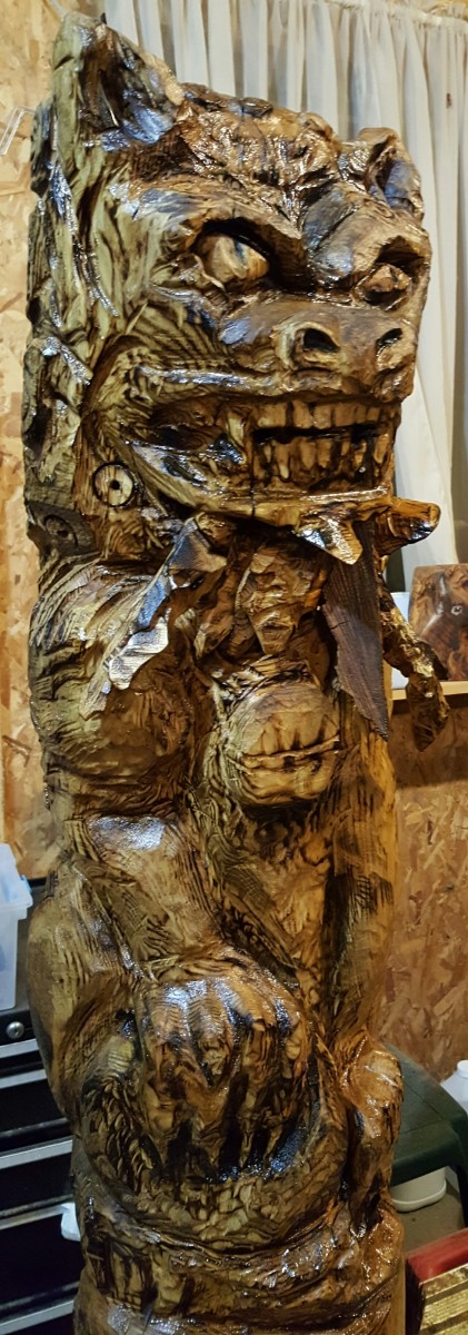 Foo Lion by Champsaw Art 