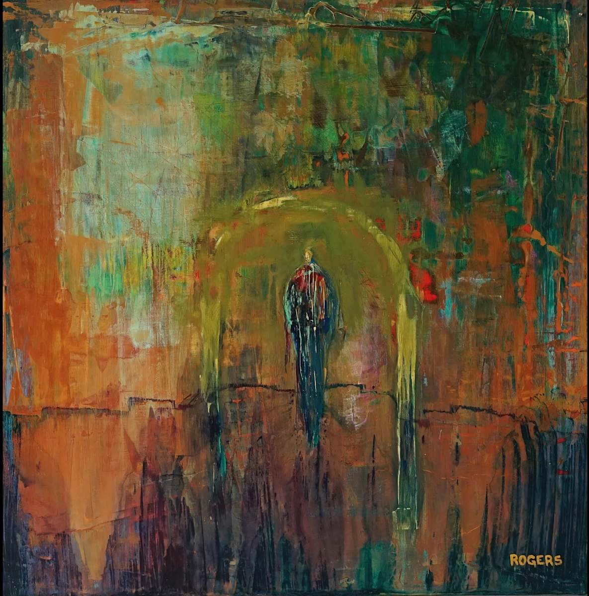 Pathway - Giclee reproduction by Johnny Rogers 