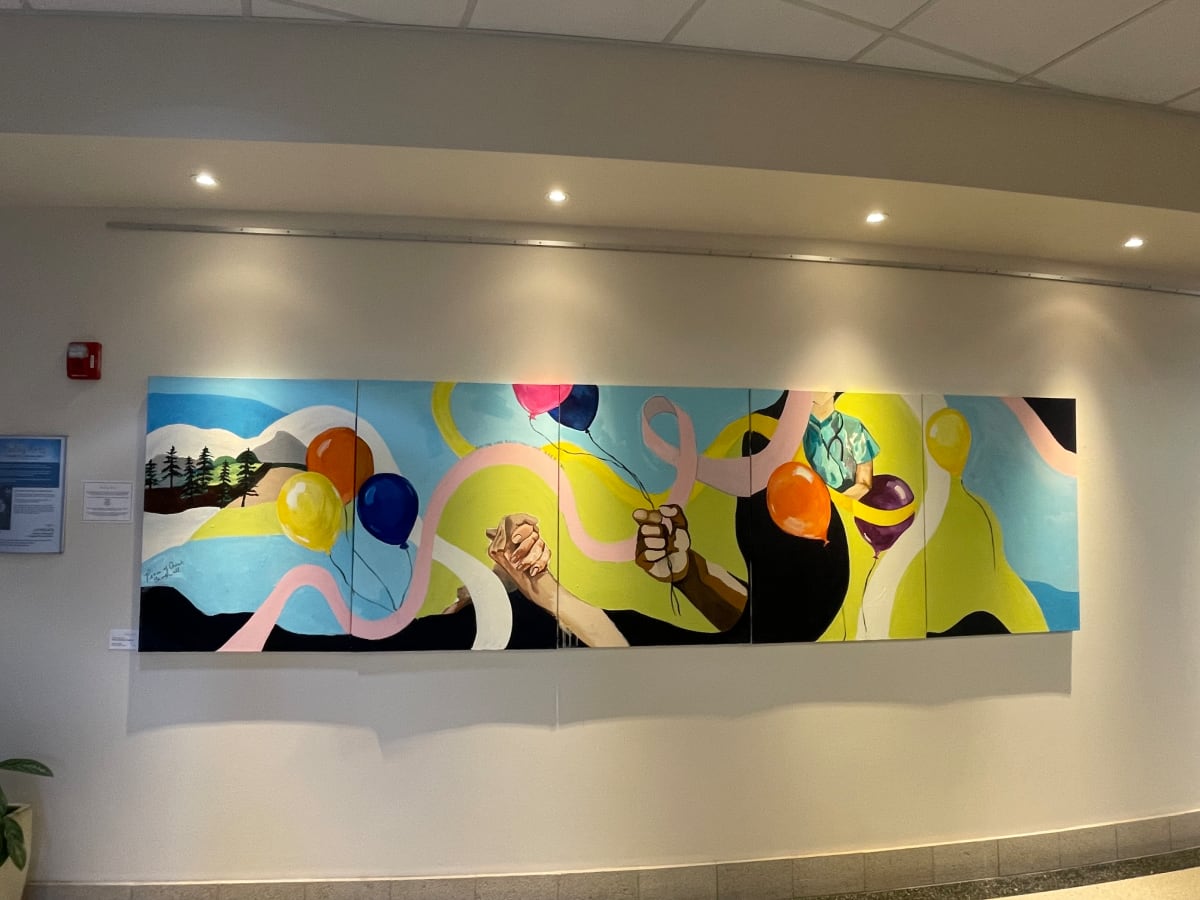 Parker Adventist Caregiver Mural by Lindsay English 