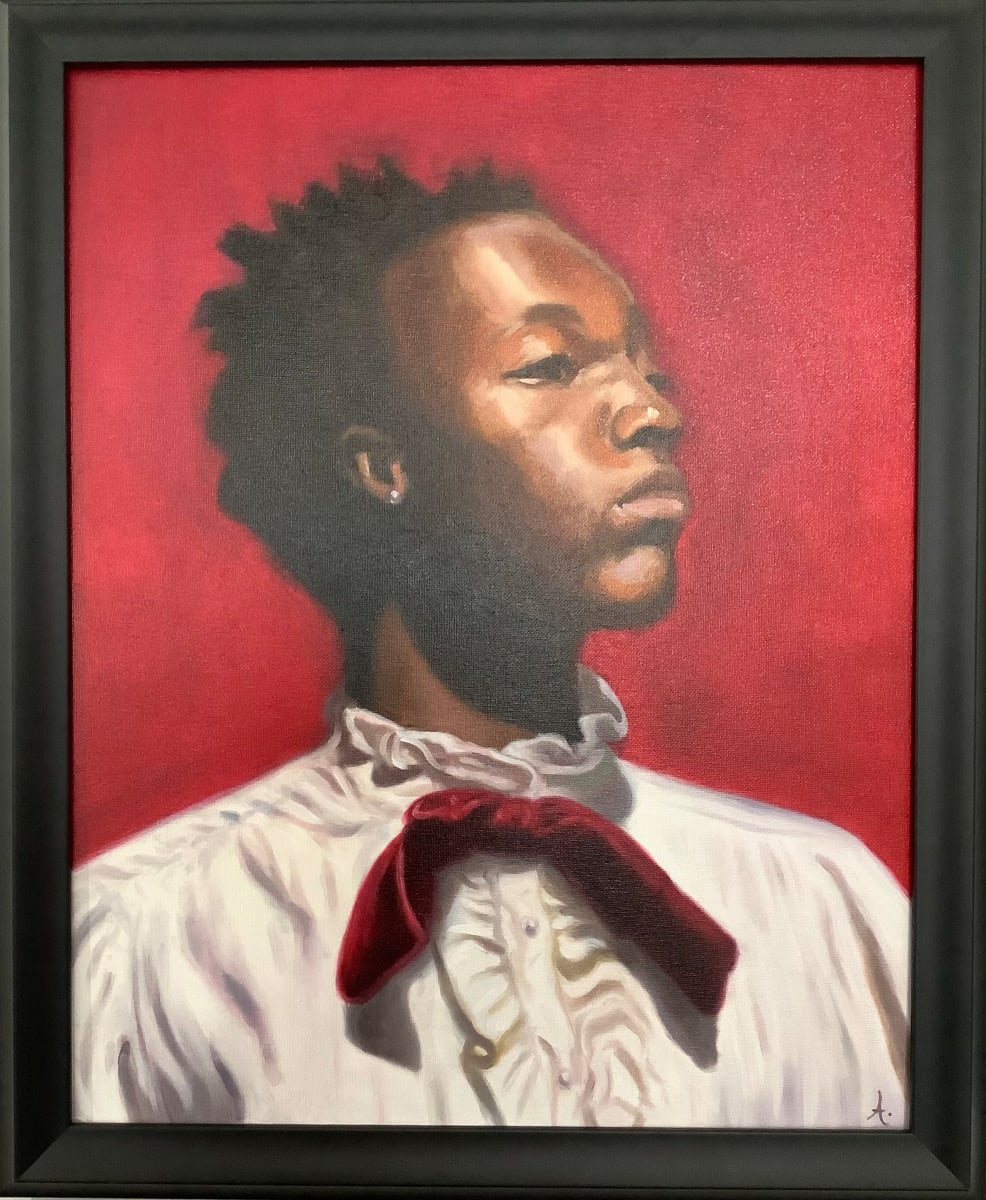 Red Bow by Amy Baber 