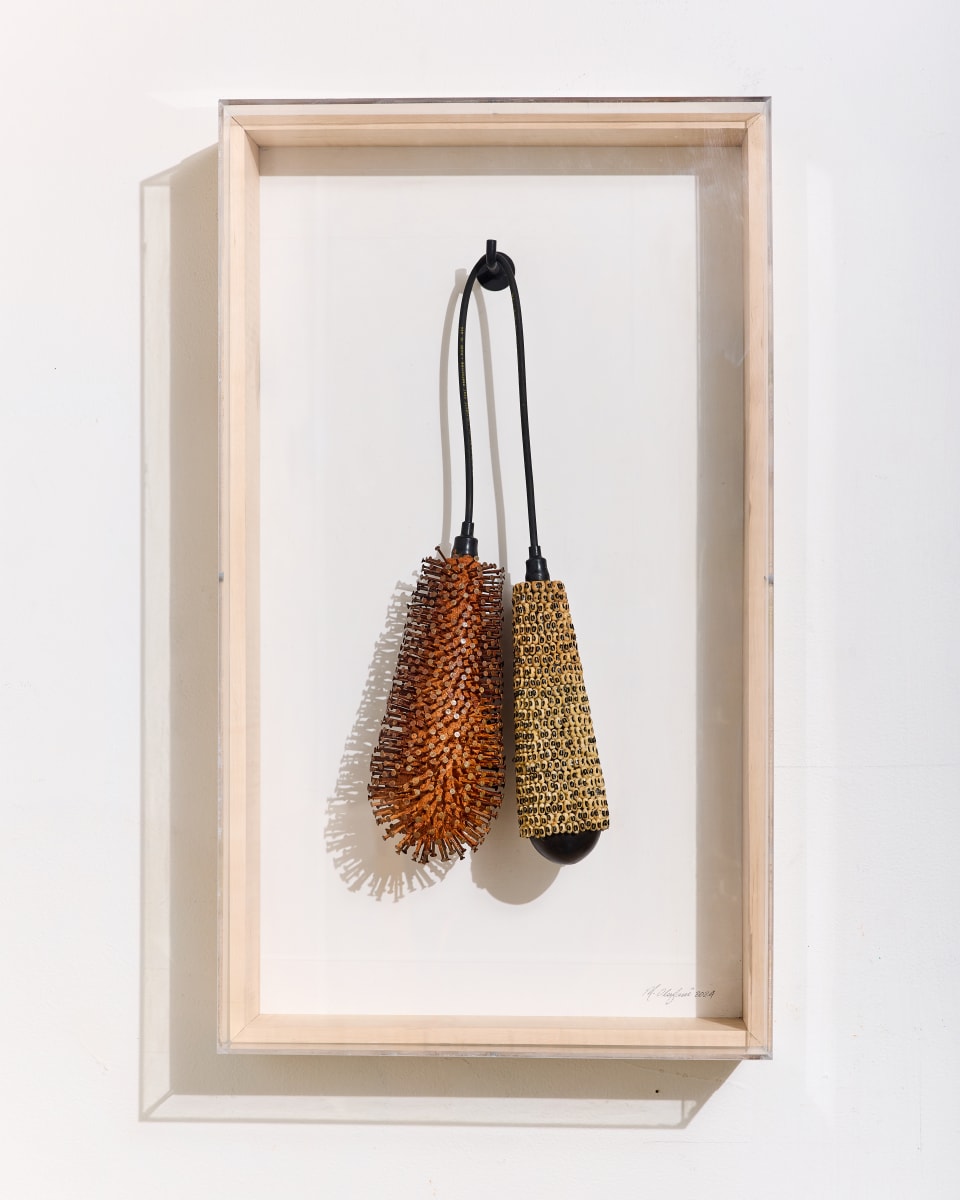 The Black Eyed Nkisi Nkondi by MASUD  OLUFANI 