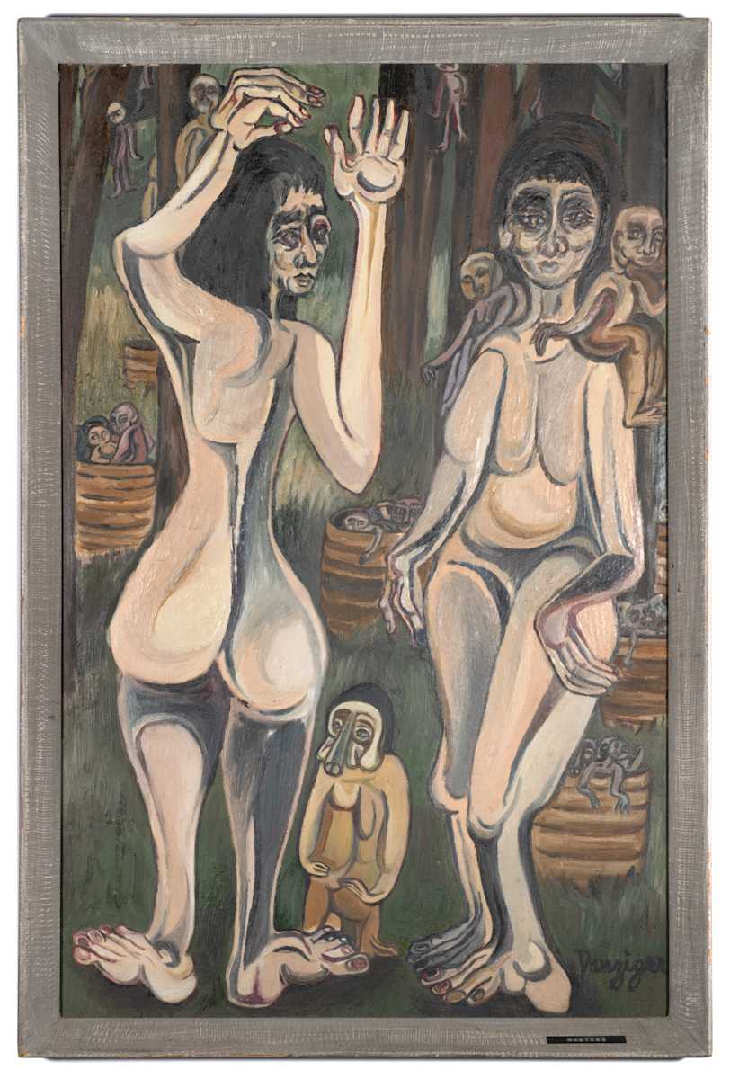 Two Nudes by Joan Danziger 