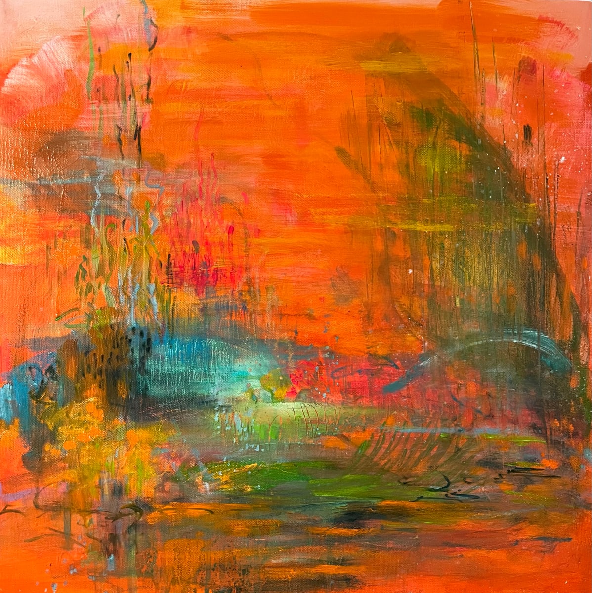 Fantasia on a Theme by Paul Gauguin by Monique R Robidoux  Image: Full view