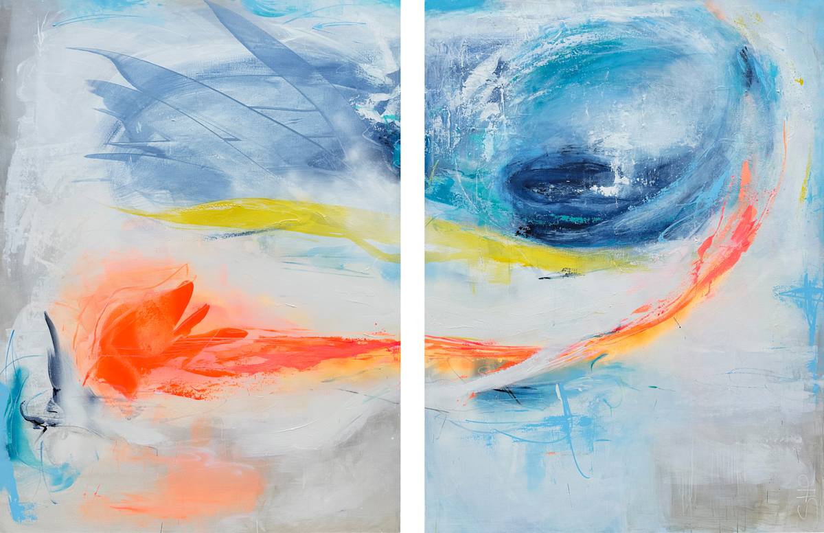 Changing Perspectives (Diptych) by Susanne Herbold, Image 1.