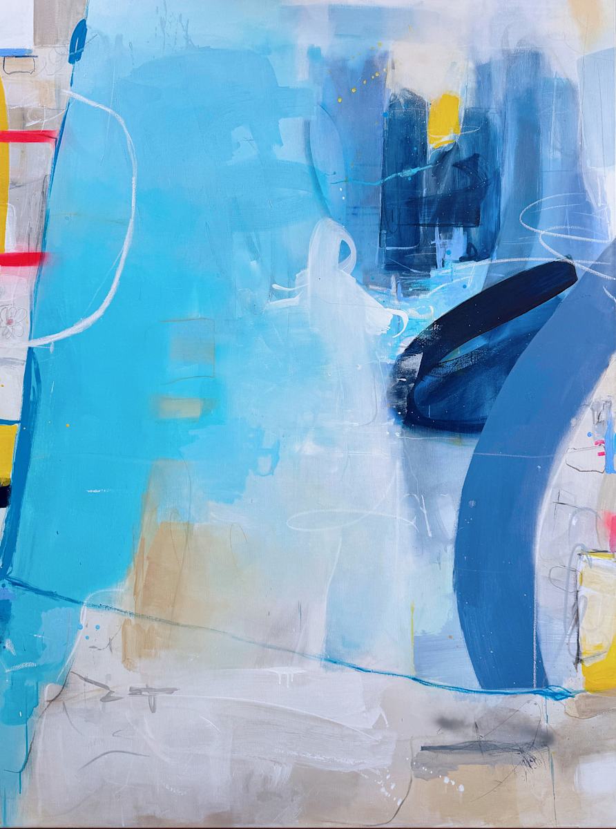 Crossing Lines (Diptych, 2/2) by Susanne Herbold, Image 1.