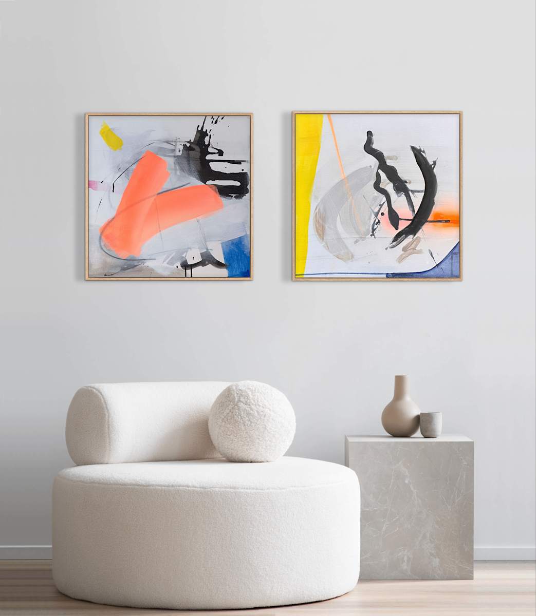 Duality (Diptych) by Susanne Herbold, Image 1.