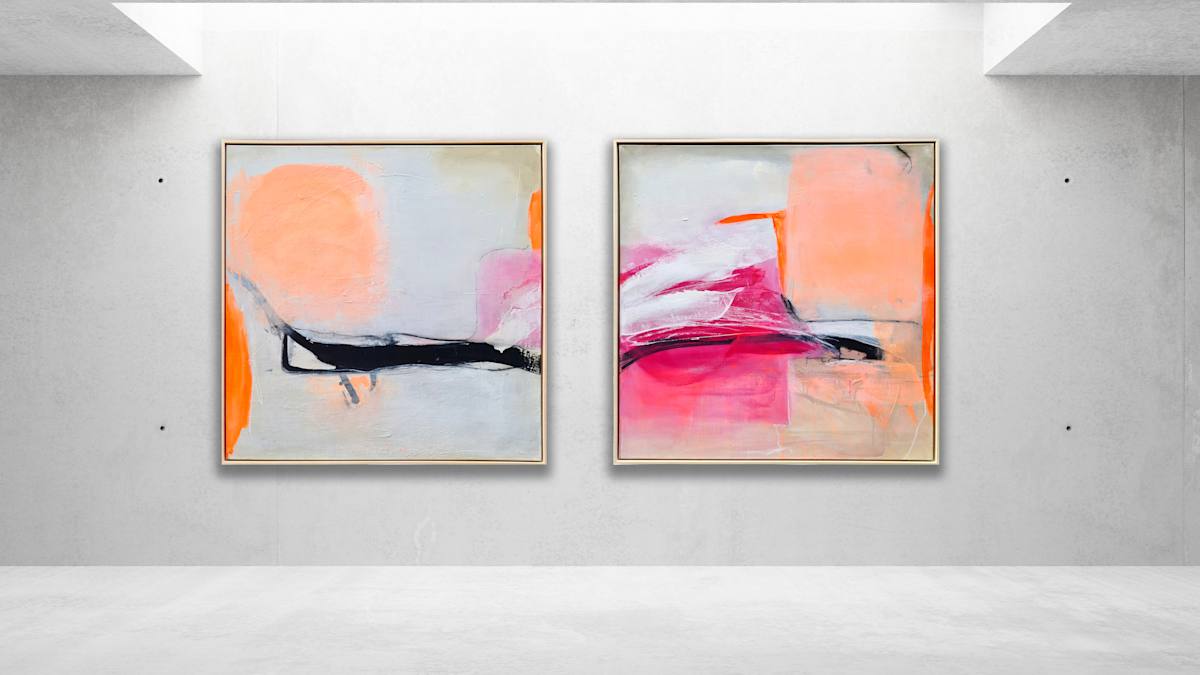 Slowing Down (Diptych) by Susanne Herbold, Image 6.