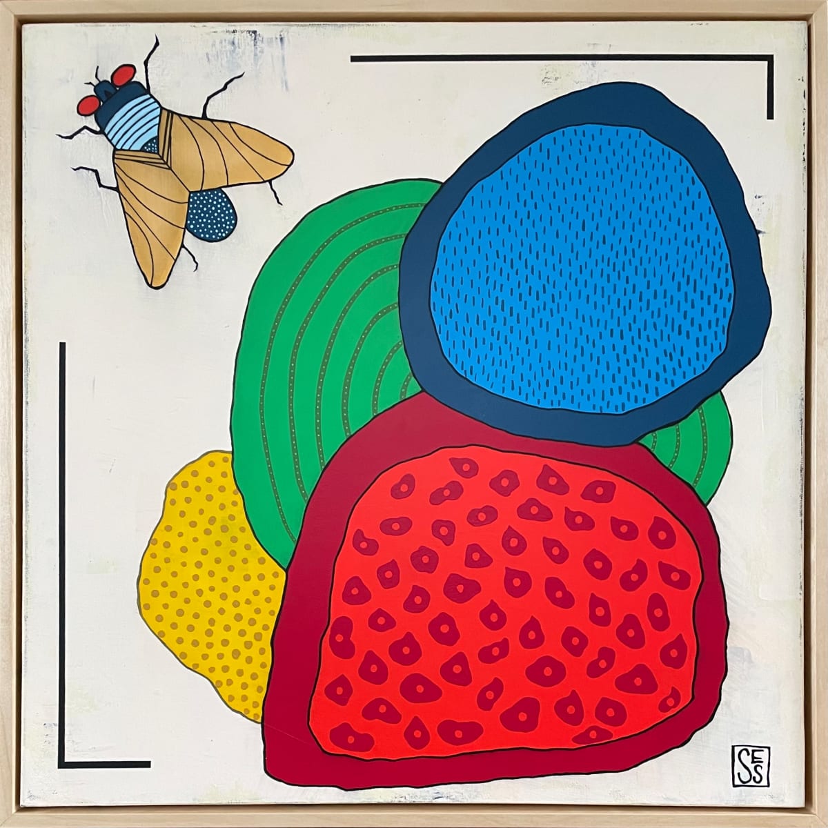 Aerobatic Pollinator by Sharon E. Smith 