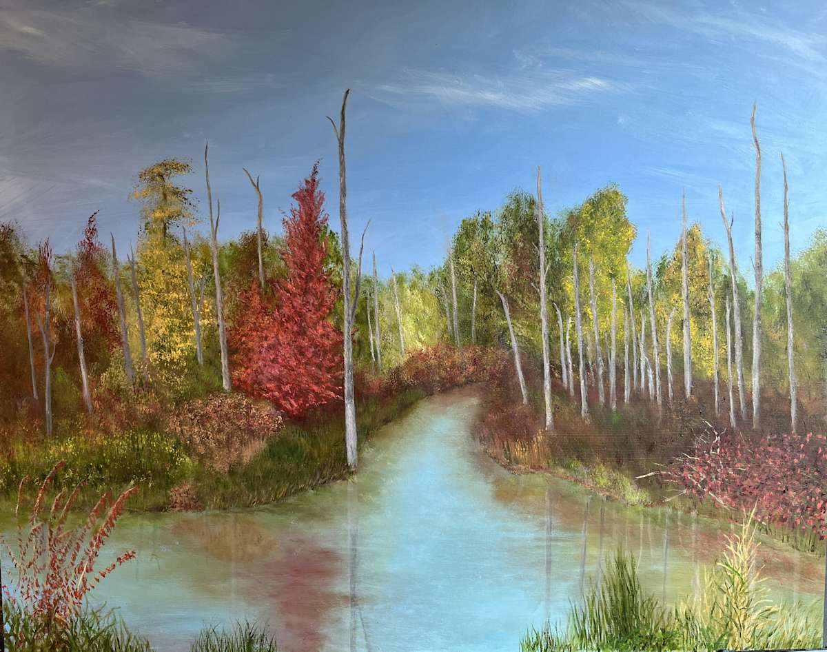 Red Tree South Onondaga by Michael W Field 