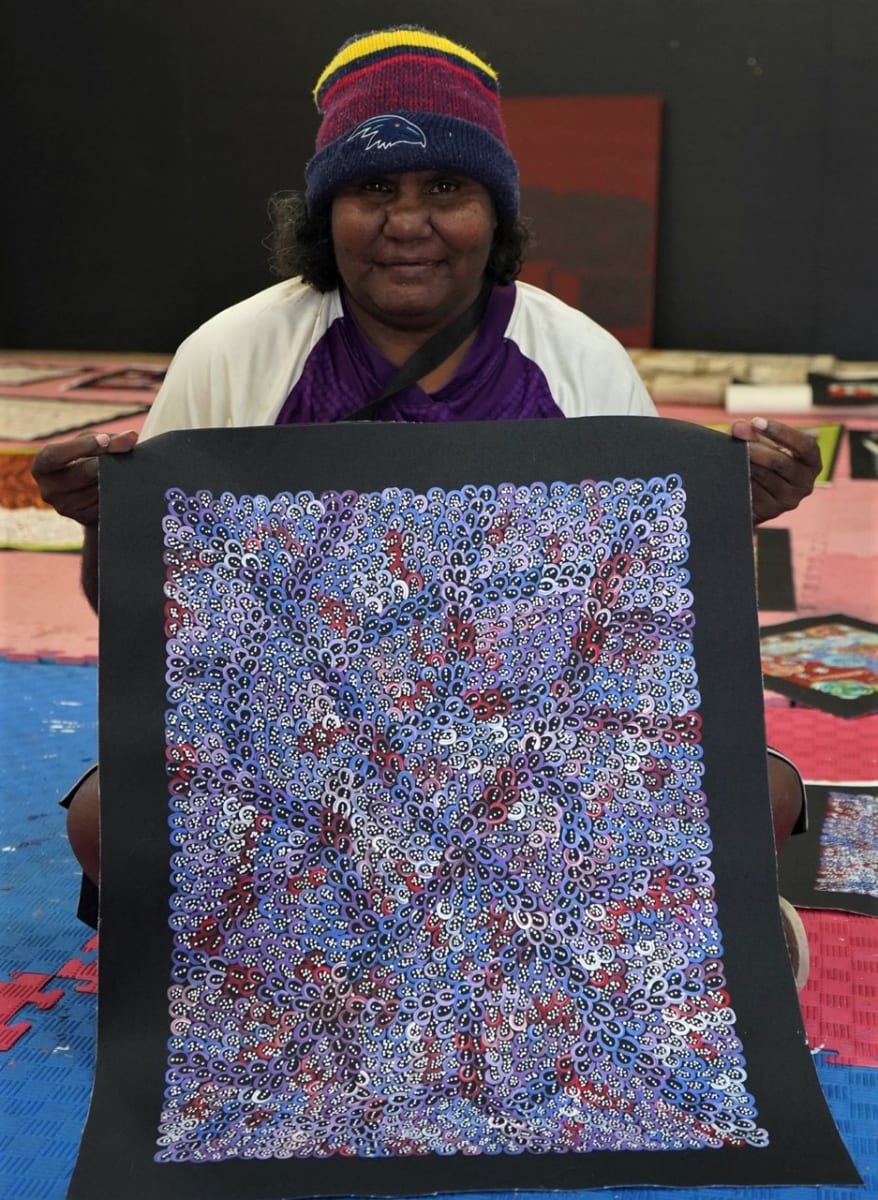 Bush Yam Dreaming by Naomi Price 