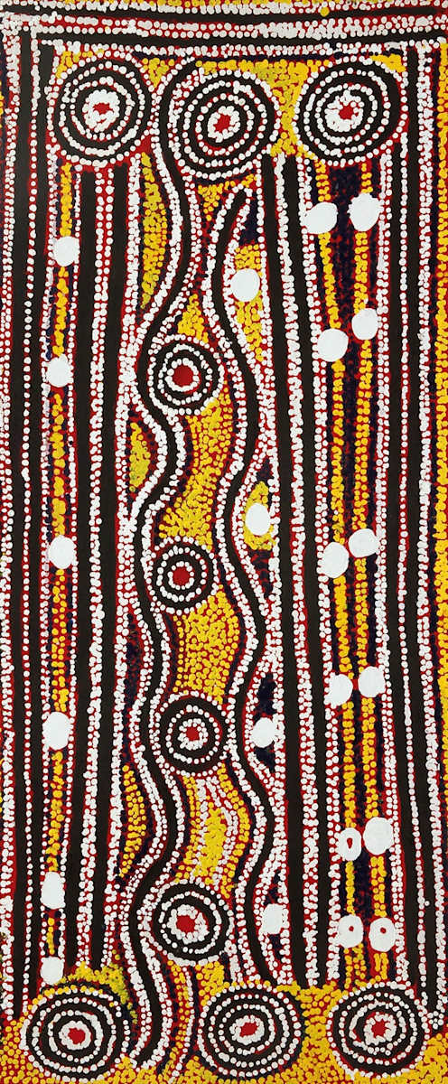 Fire Dreaming by Paddy Sims Japaltjarri 