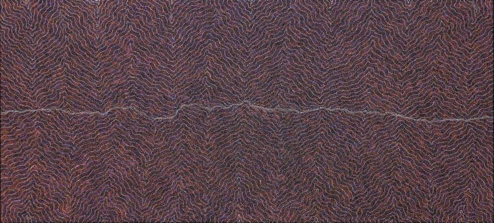 Bush seeds by Annie Nelson Napangardi 