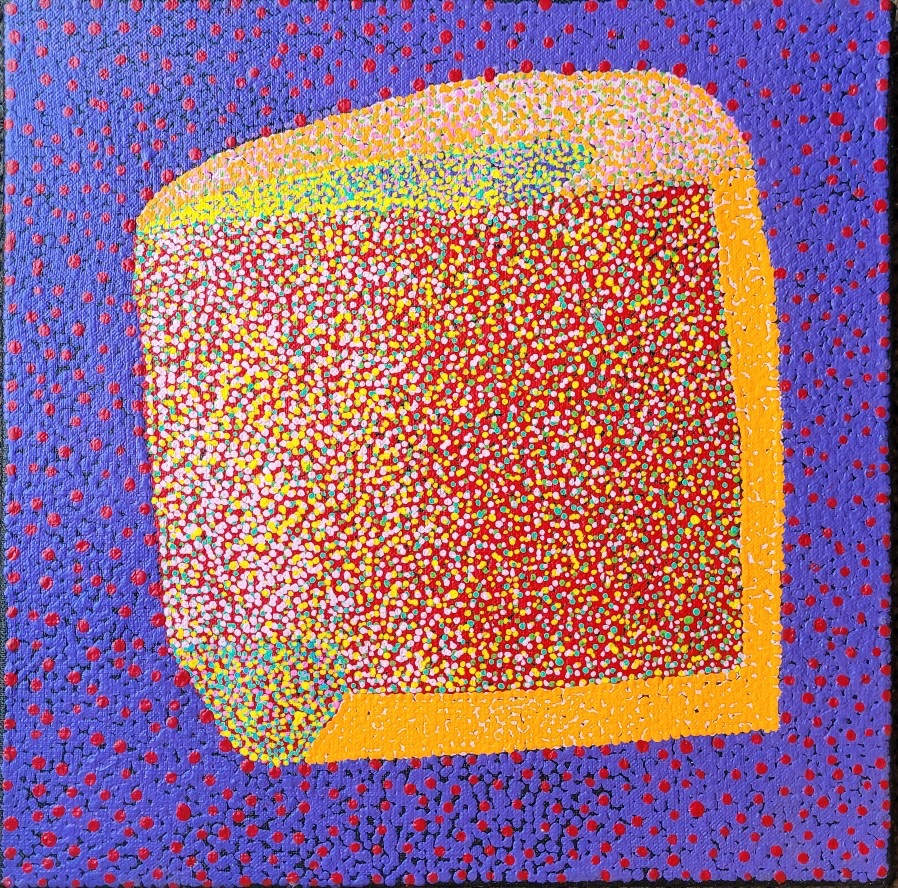 Bush Plum Dreaming by Josie Petrick Kemarre 