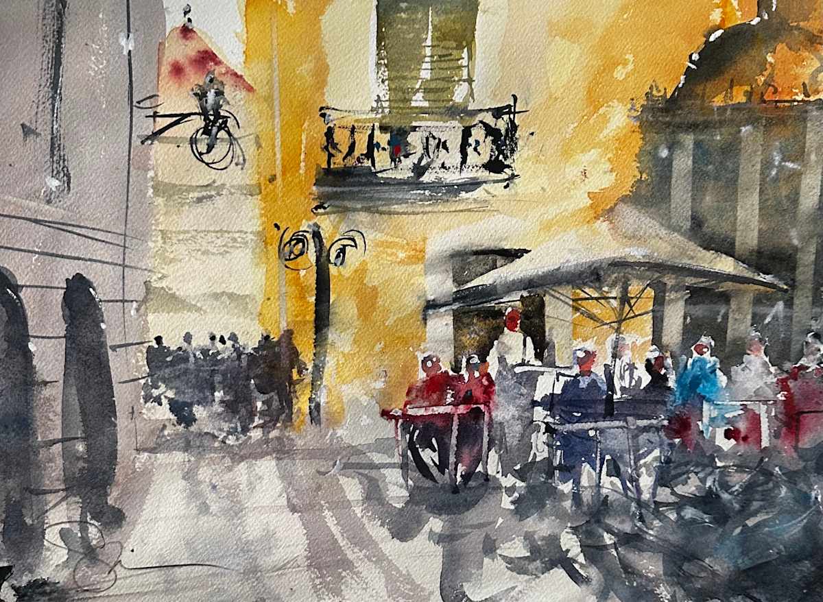 Buon Appetito by SteveGriggsWatercolor 